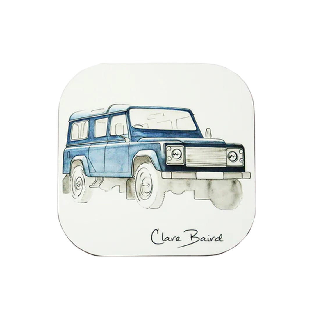 Clare Baird Land Rover Coaster