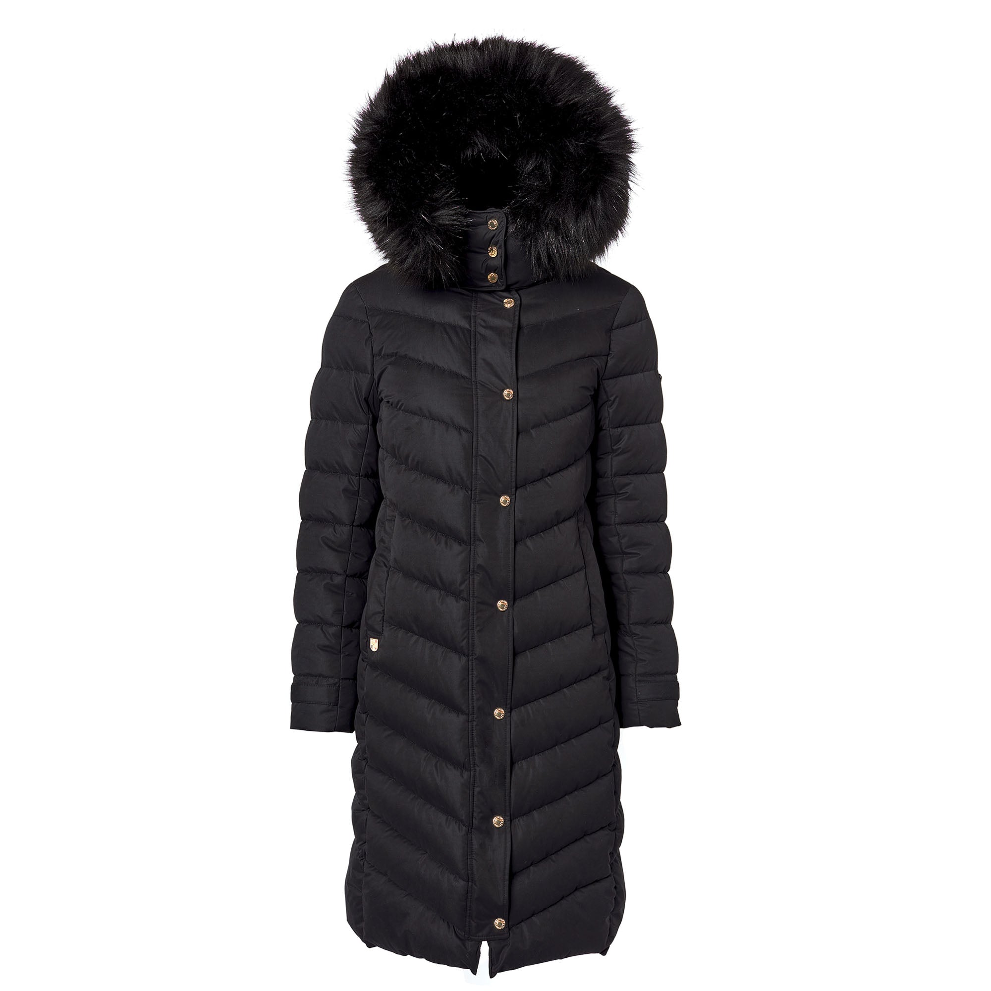 Holland Cooper Ladies Chamonix Coat - Black | Millbry Hill