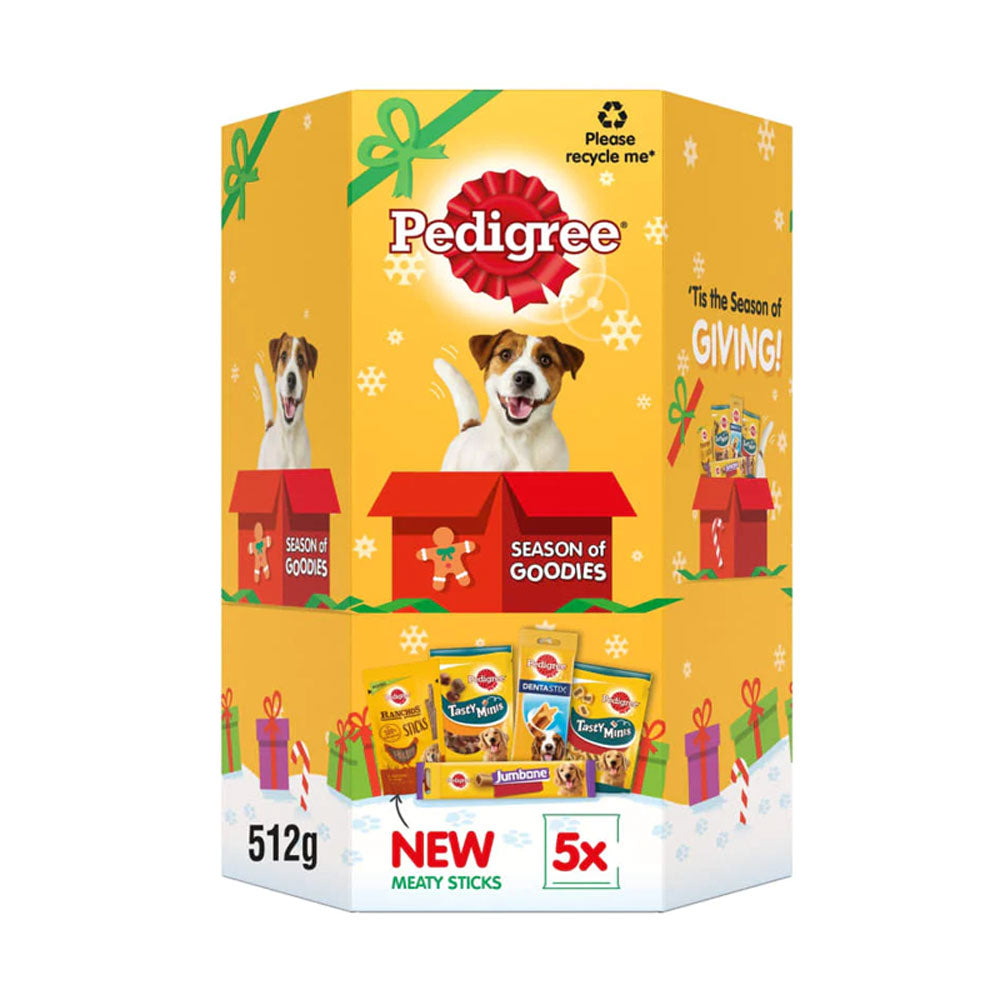 Pedigree Christmas Dog Treat Gift Box