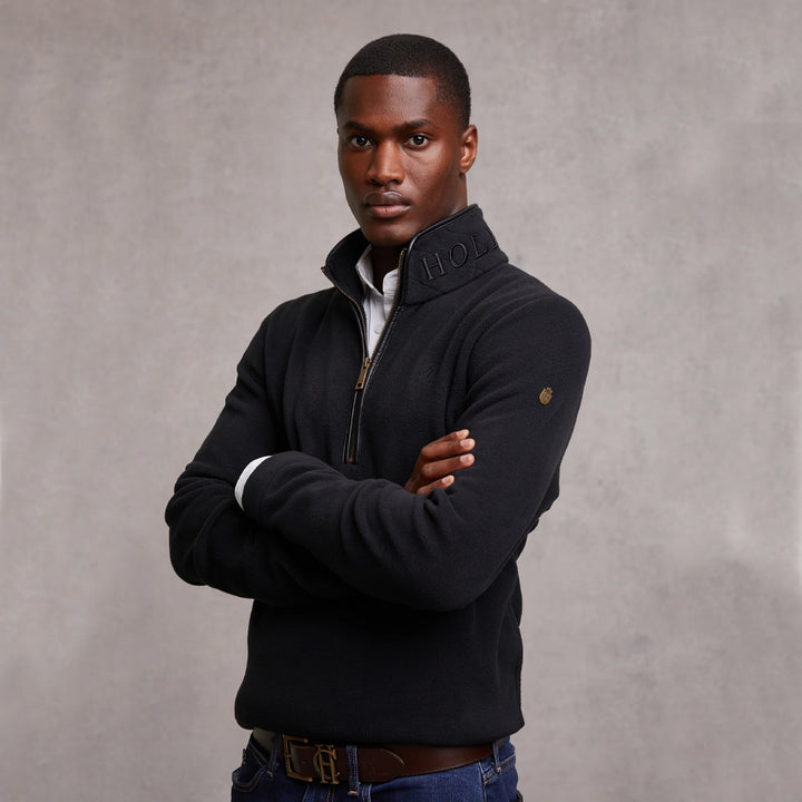 Holland Cooper Mens Country Fleece Quarter Zip