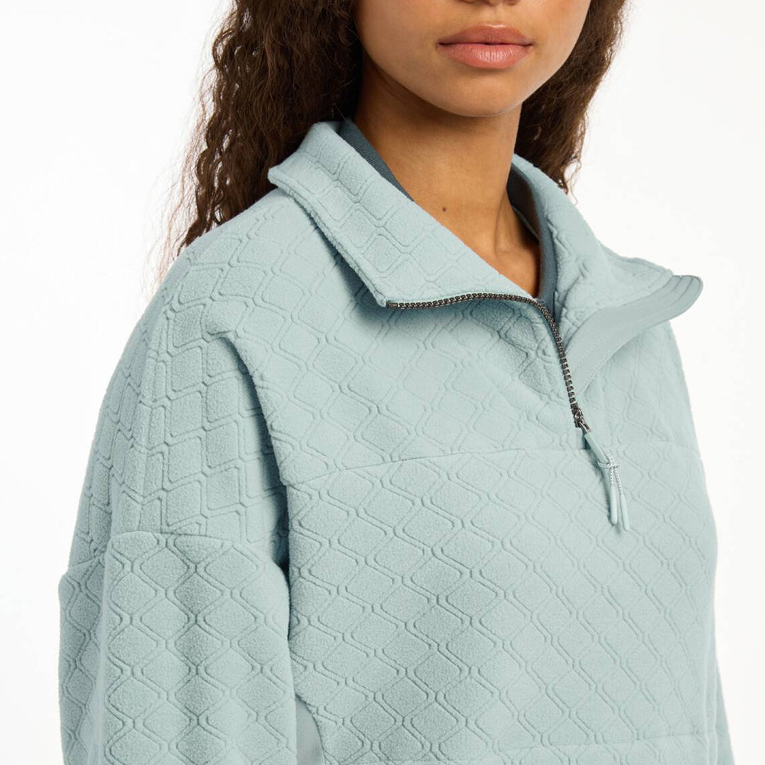 LeMieux Ladies Dana Quarter Zip Fleece - Glacier