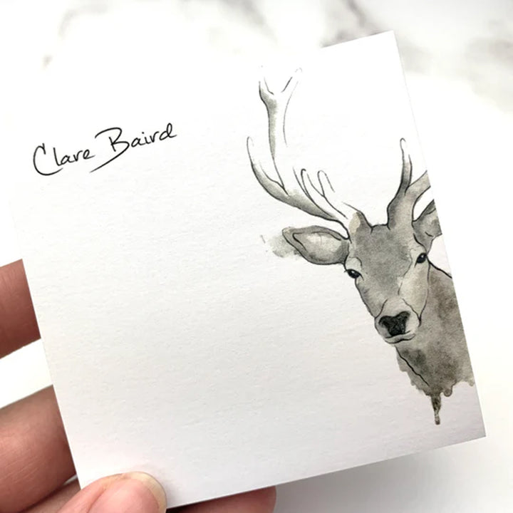 Clare Baird Highland Stag Sticky Notes