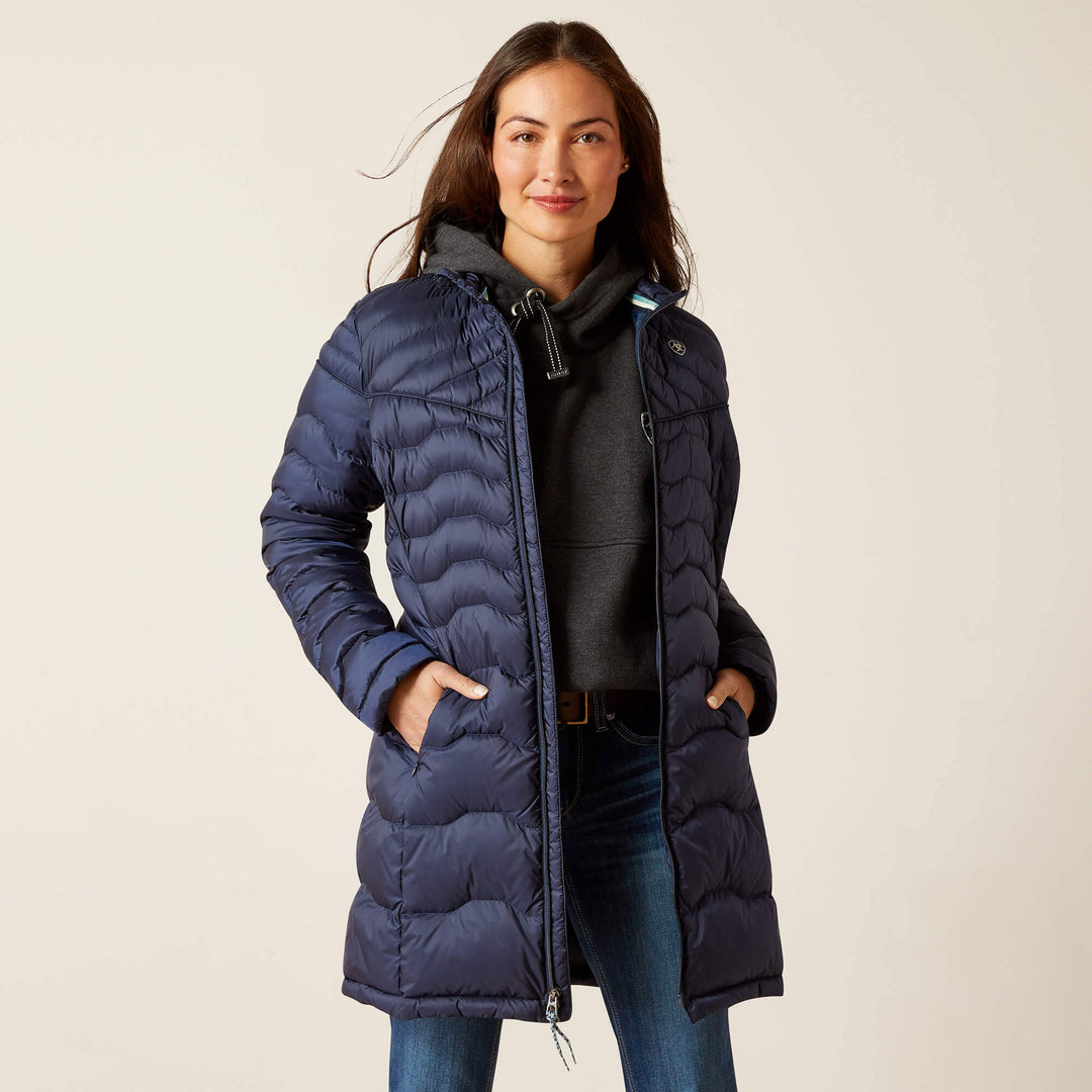 Ariat Ladies Ideal Down Coat#Navy