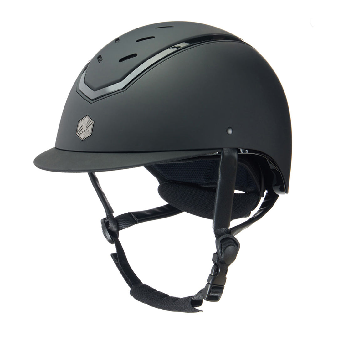 The Charles Owen Kylo Riding Hat in Black#Black