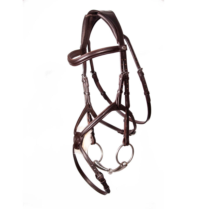 Henry James Saddlery Sheepskin Grackle Bridle