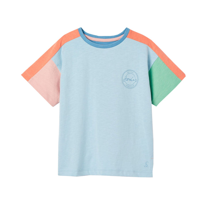 Joules Girls Betty Colour Block T-Shirt