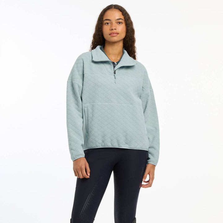 LeMieux Ladies Dana Quarter Zip Fleece - Glacier