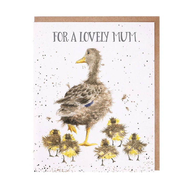 Wrendale Lovely Mum Greetings Card