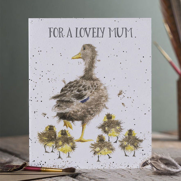 Wrendale Lovely Mum Greetings Card