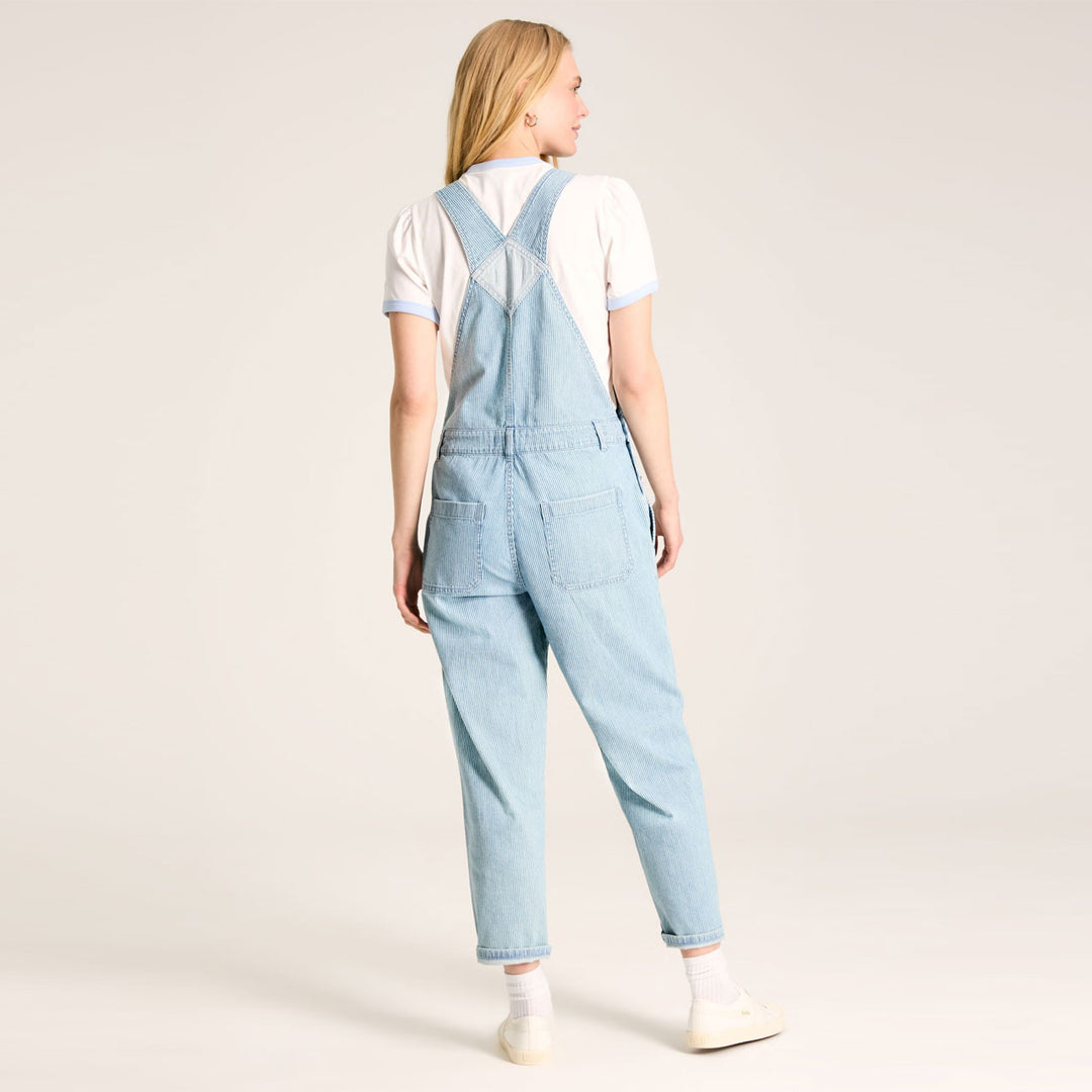 Joules Ladies Stripe Dungarees