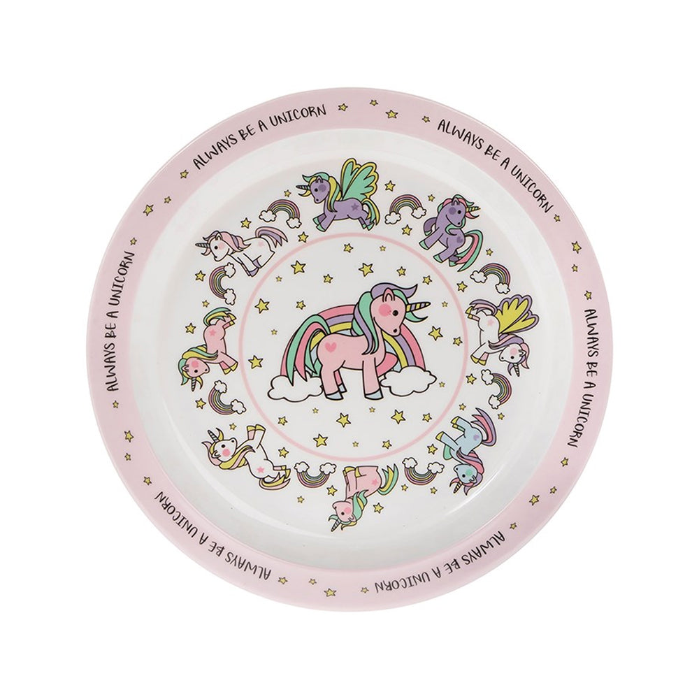 Little Stars Children's Unicorn Plate