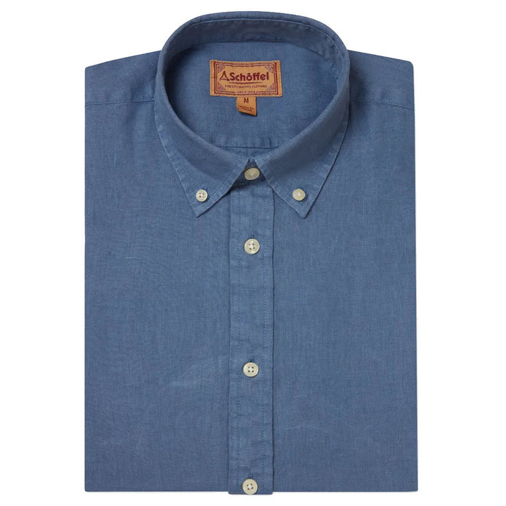 Schoffel Mens Walsingham Linen Shirt