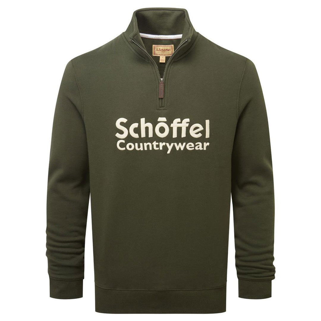 Schoffel Mens Bude Sweatshirt#Forest