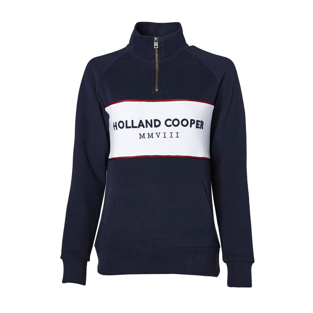Holland Cooper Ladies Sporting Heritage Zip Henley