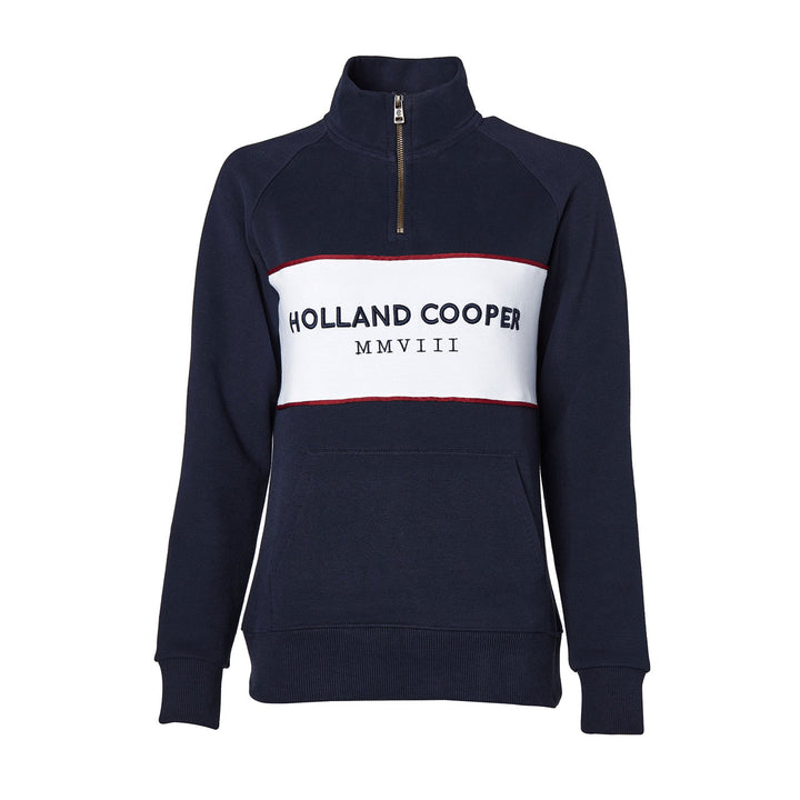 Holland Cooper Ladies Sporting Heritage Zip Henley