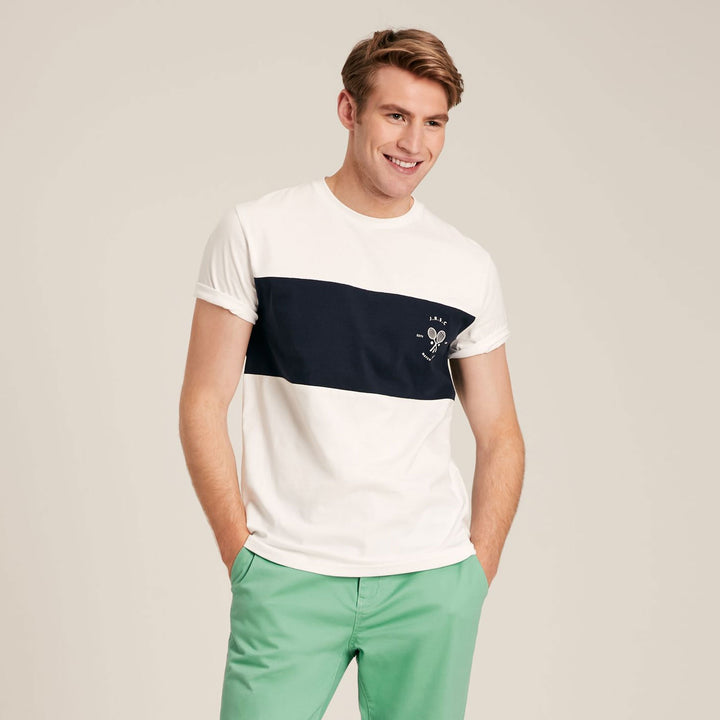 Joules Mens Denton Colour Block T- Shirt