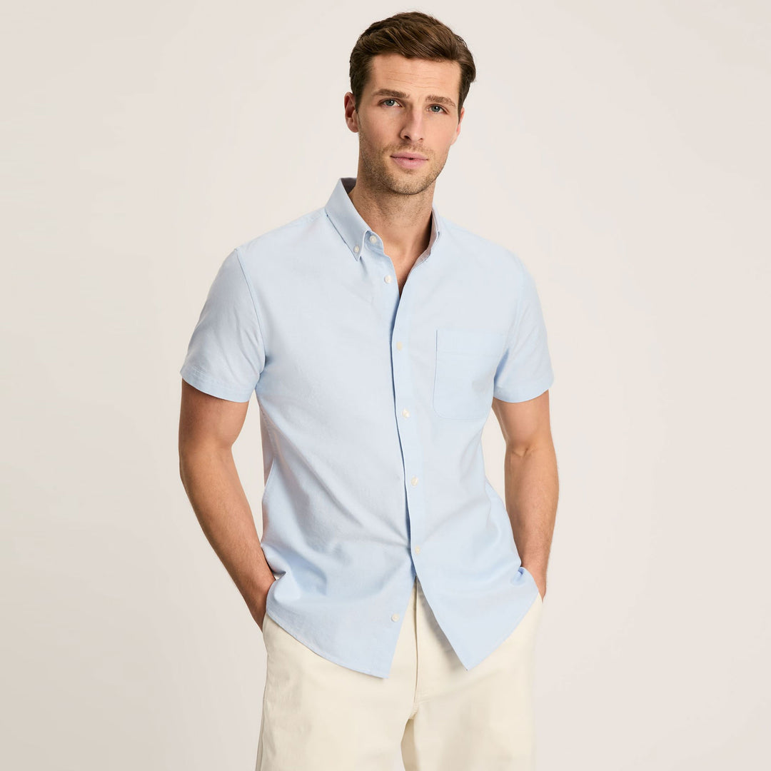 Joules Mens Classic Fit Short Sleeve Oxford Shirt