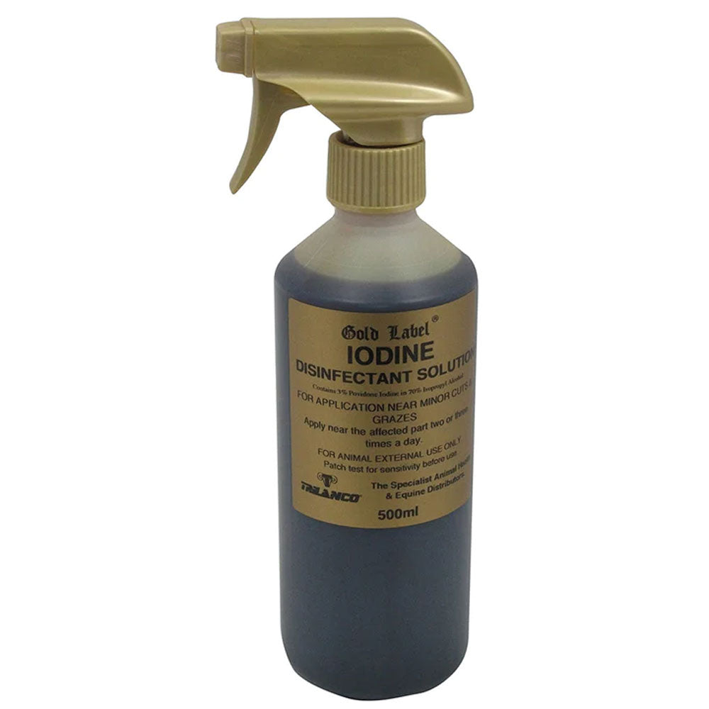 Gold Label Iodine Spray 500ml