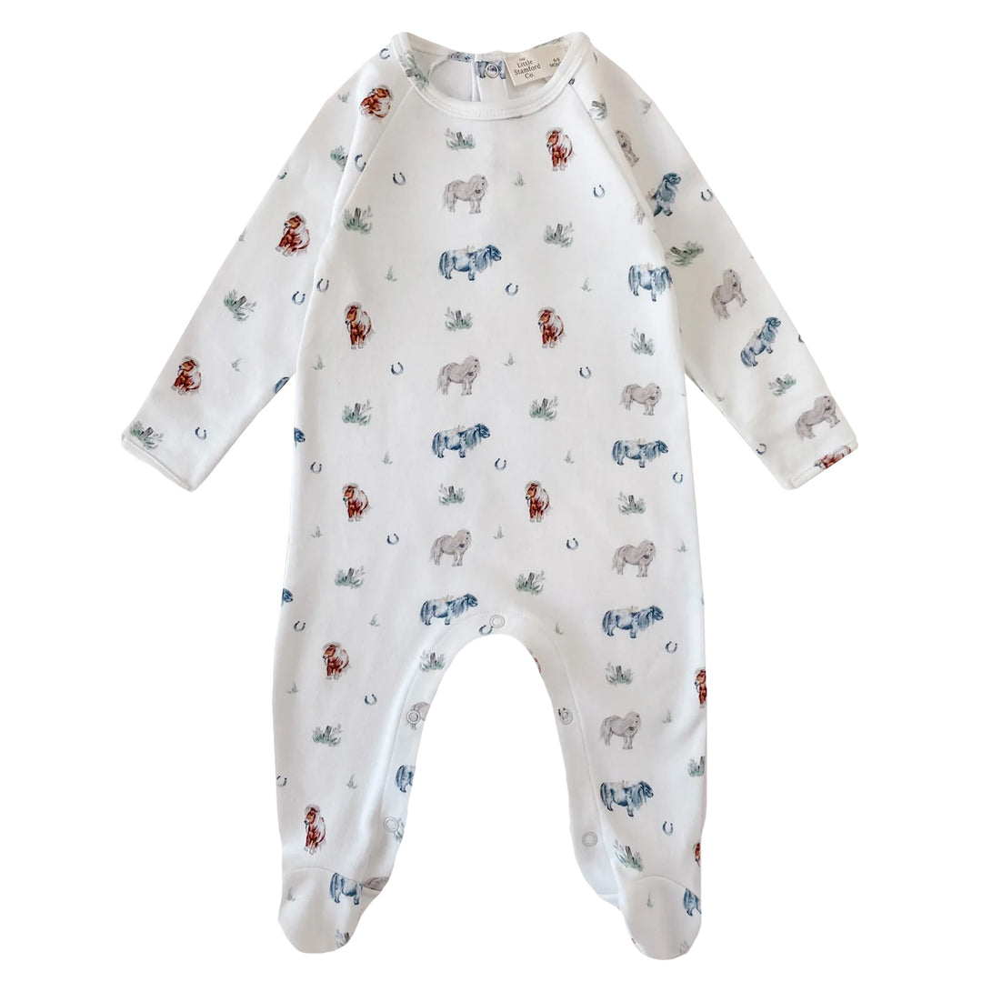 The Little Stamford Baby Sleep Suit - Pony