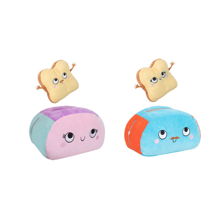 Smart Choice Plush Toaster Dog Toy