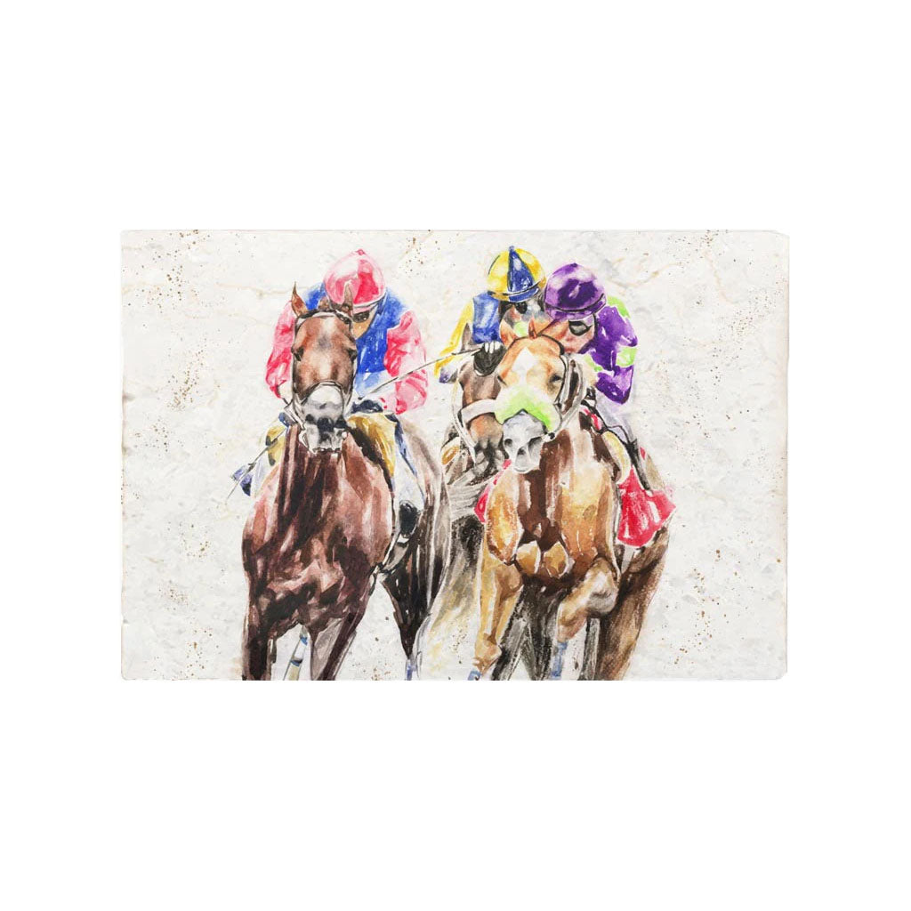 Country Creation Marble Small Platter - The Gallop