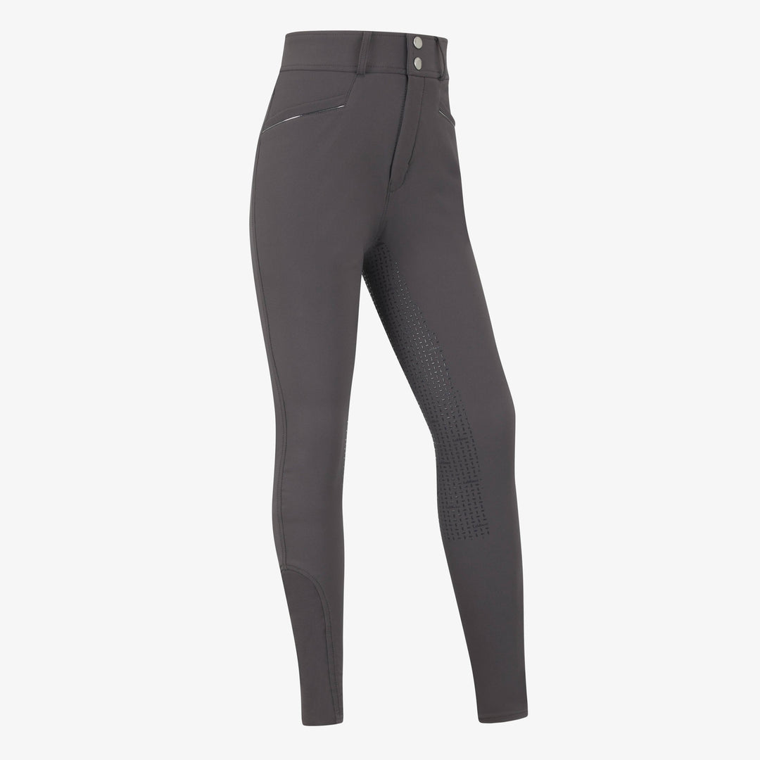 The LeMieux Young Rider Freya Pro Breech in Grey#Grey