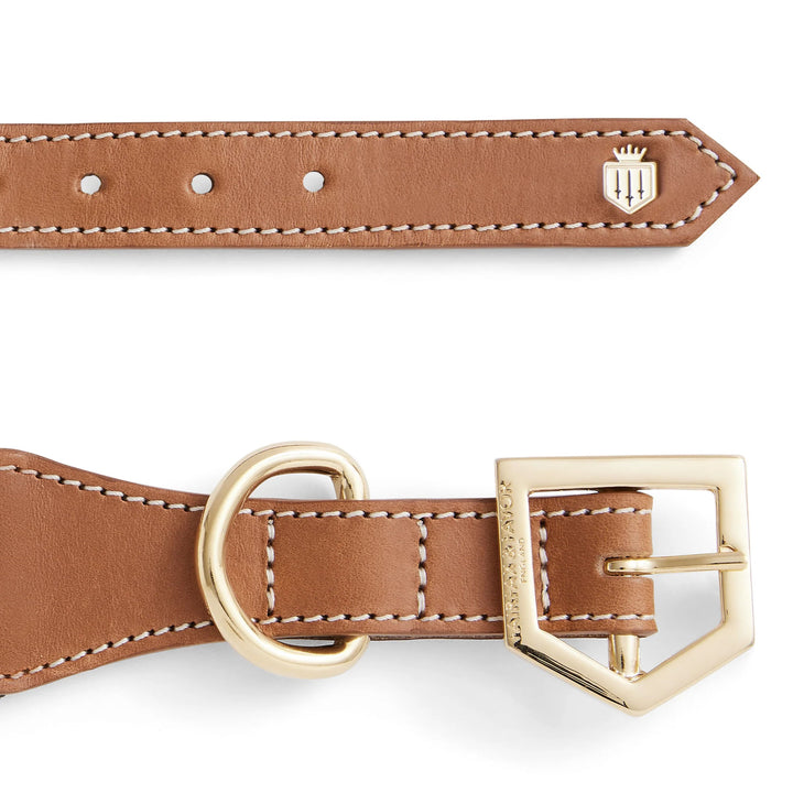 Fairfax & Favor Boston Leather Dog Collar