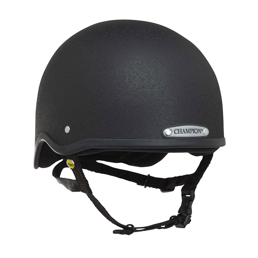 Champion Revolve Junior Plus Jockey Helmet - MIPS#Black