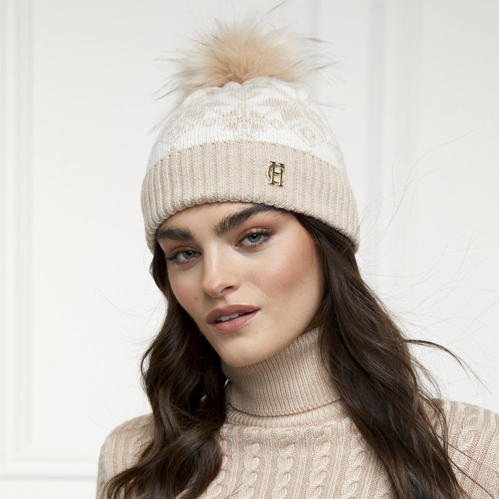 Holland Cooper Ladies Beatrice Bobble Hat
