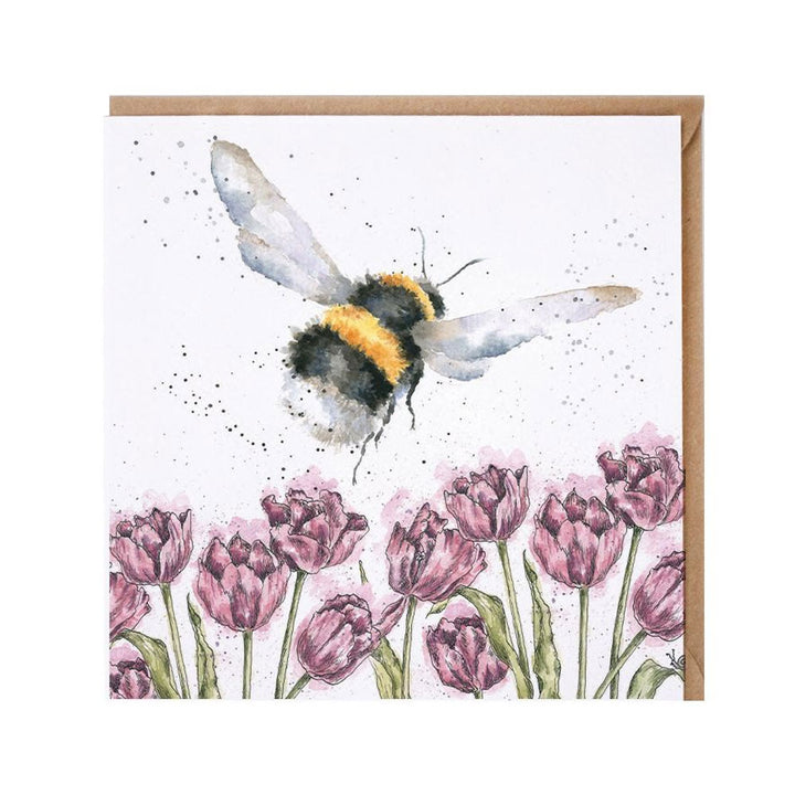 Wrendale Flight of the Bumblebee Greetings Card