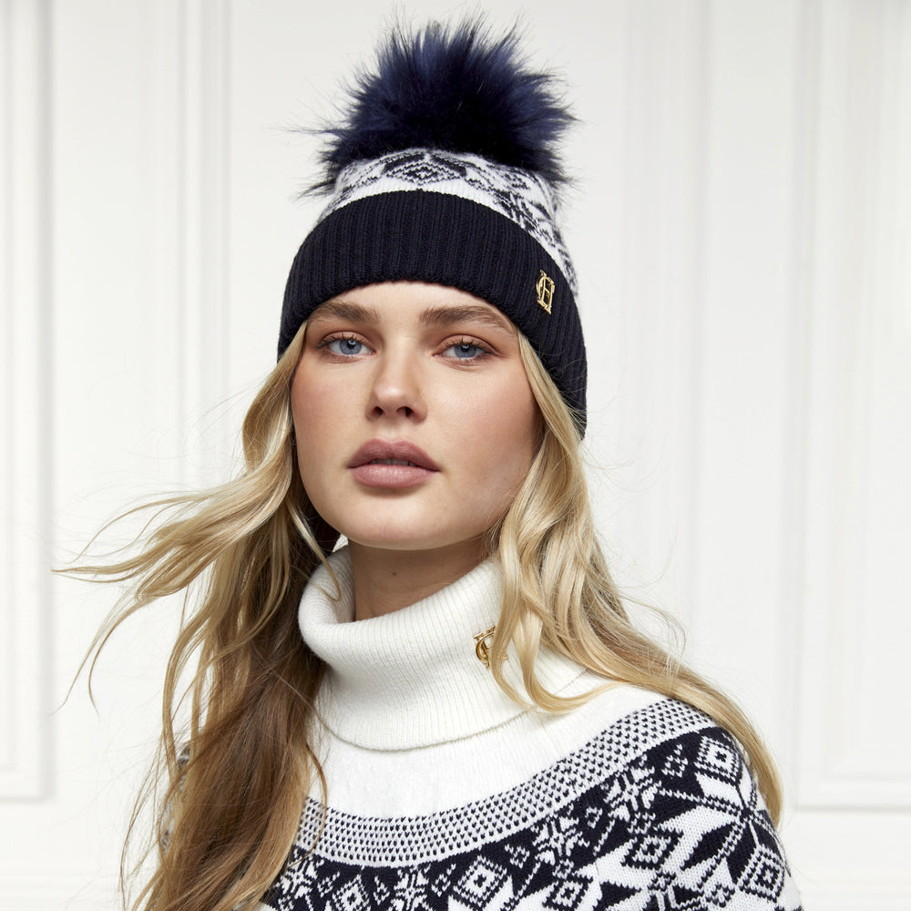 Holland Cooper Ladies Beatrice Bobble Hat