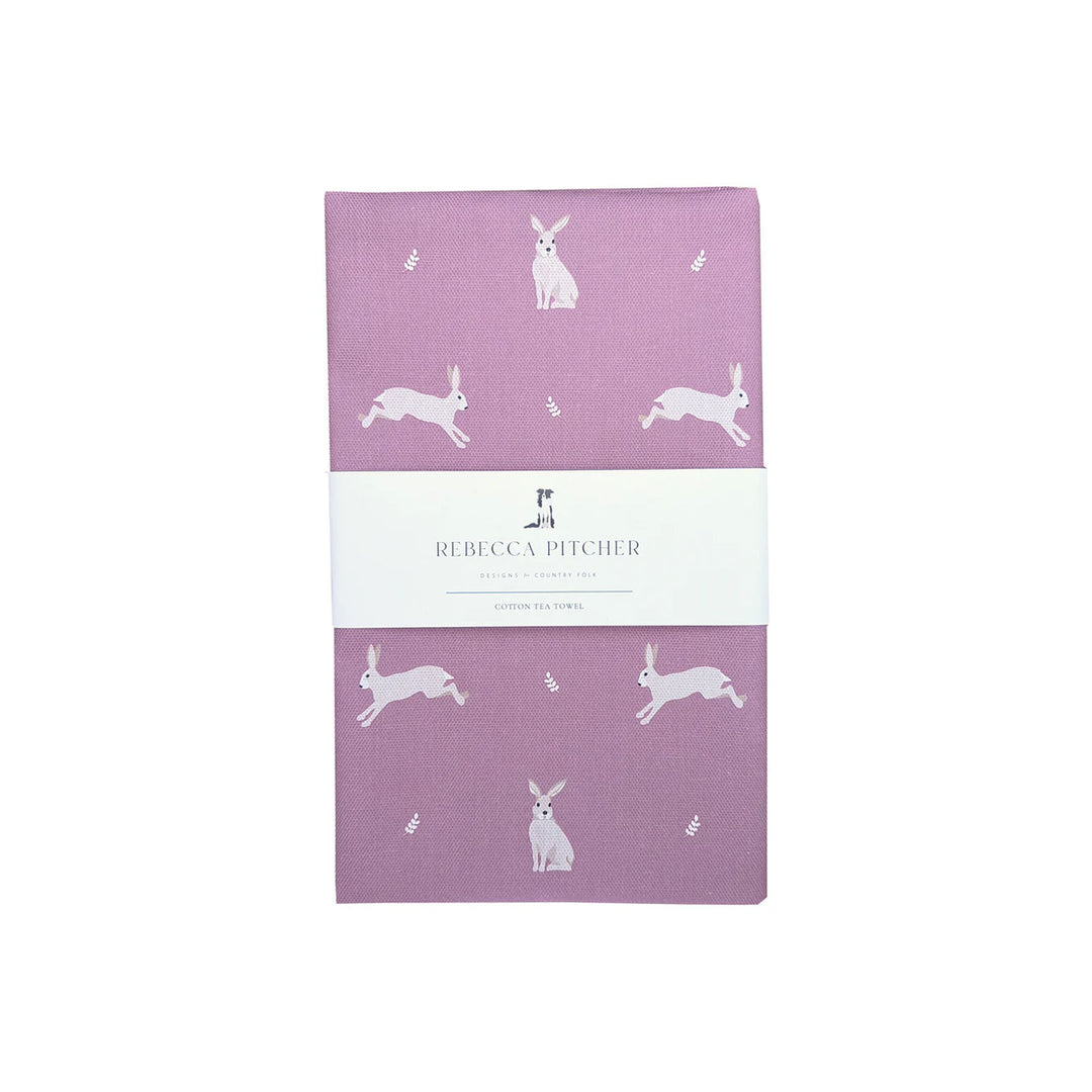 Rebecca Pitcher Tea Towel Hare