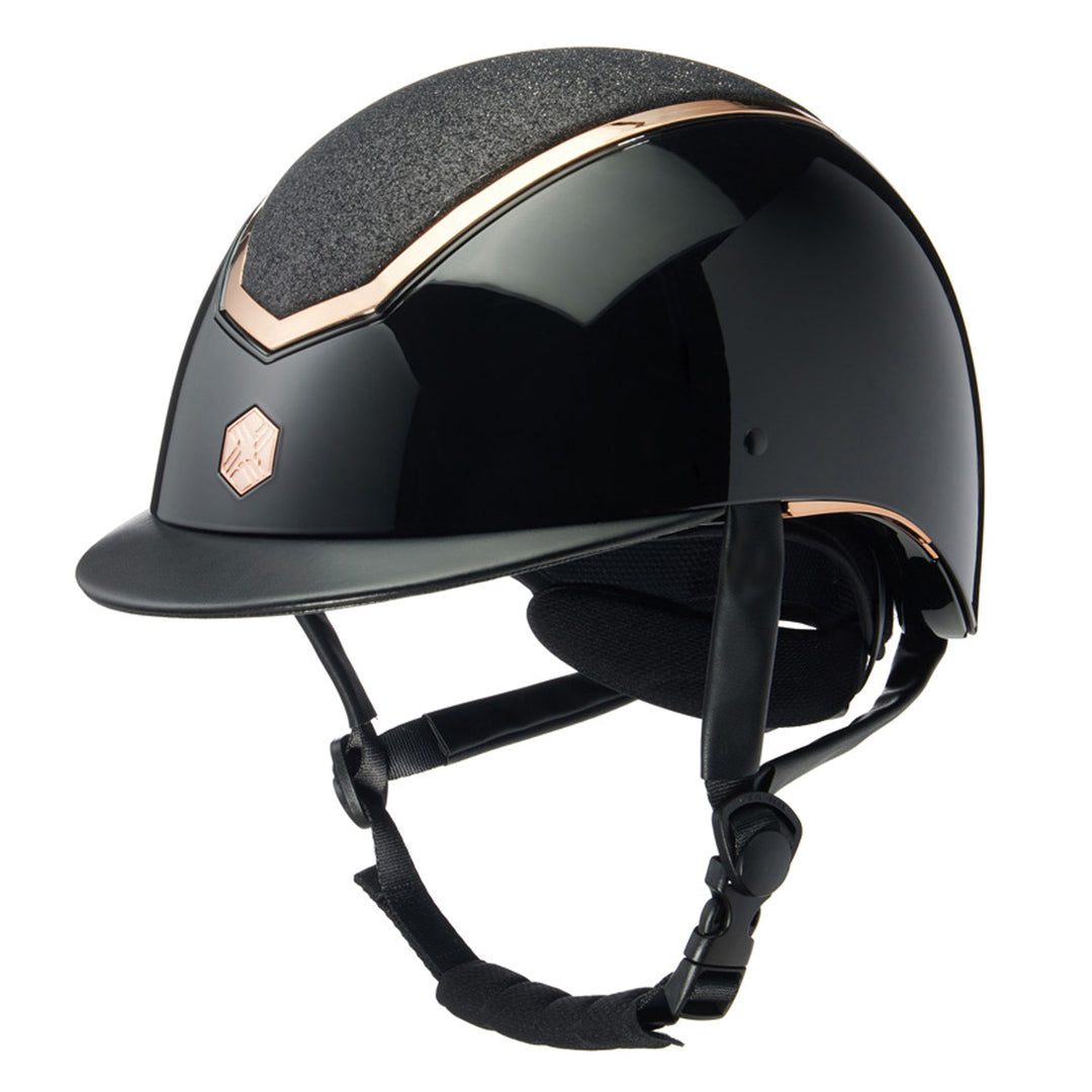 The Charles Owen Kylo Gloss Riding Hat in Black#Black