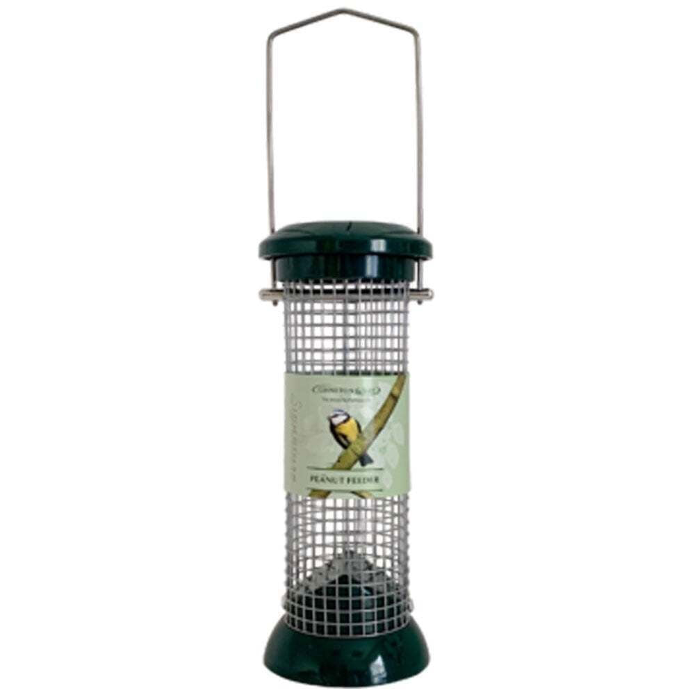 Johnston & Jeff Green Cast Peanut Feeder 30cm