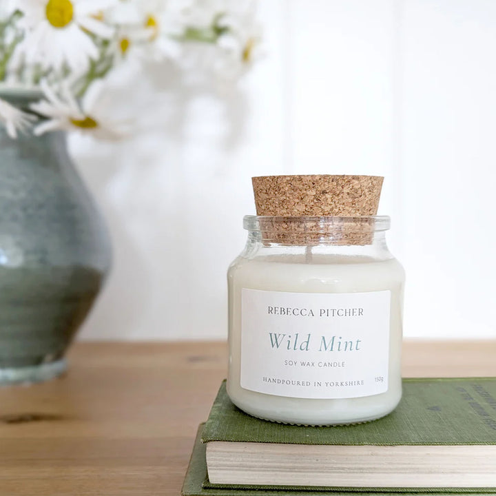 Rebecca Pitcher Jar Candle Wild Mint