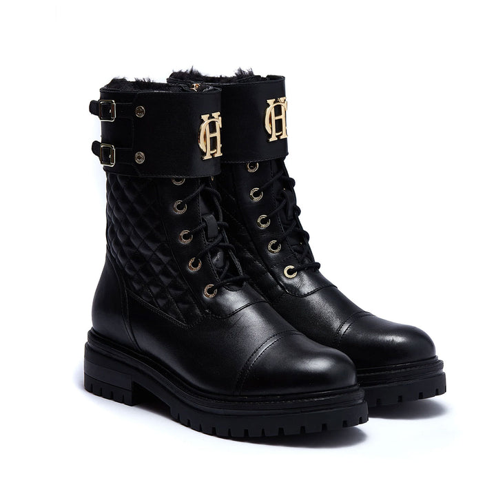 Holland Cooper Ladies Camden Biker Boot