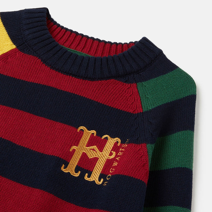 Joules Boys Harry Potter Hogwarts Stripe Jumper