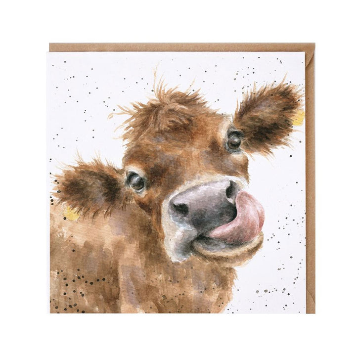 Wrendale Mooooo Greetings Card