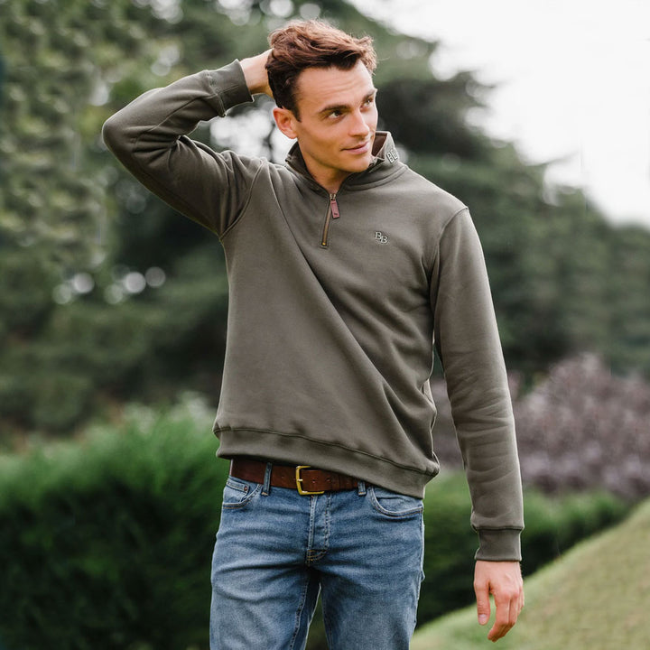 Beaumont & Bear Unisex Tuckenhay Quarter Zip
