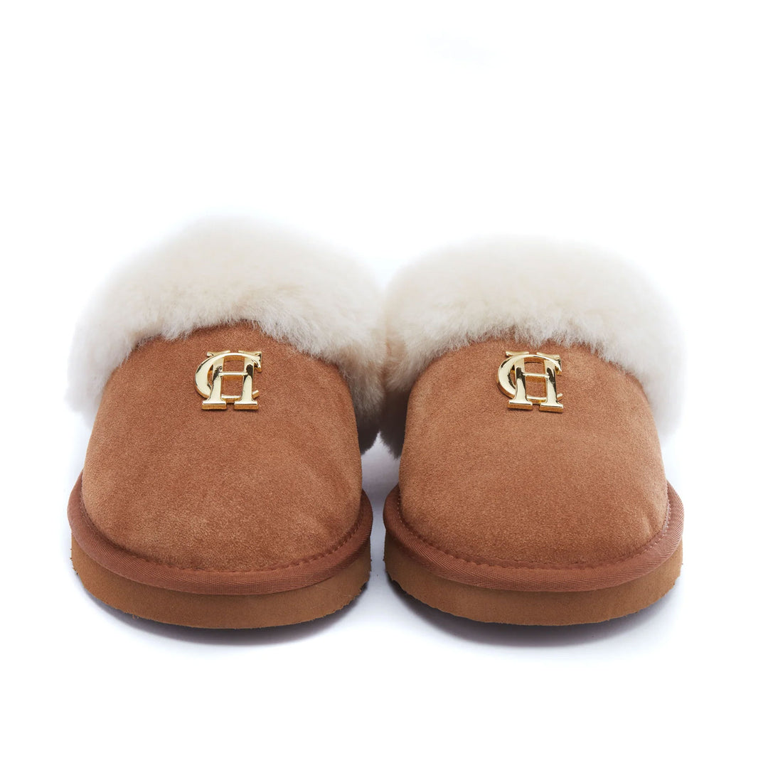 Holland Cooper Ladies HC Shearling Slipper