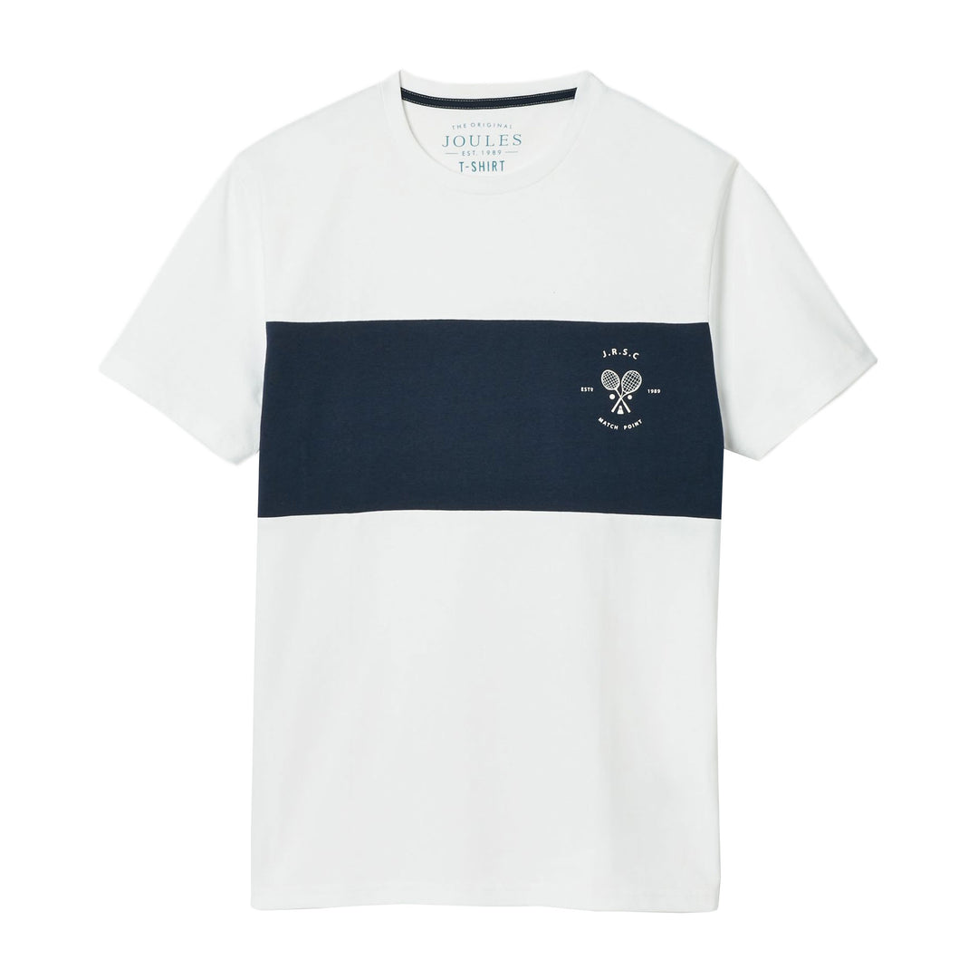 Joules Mens Denton Colour Block T- Shirt