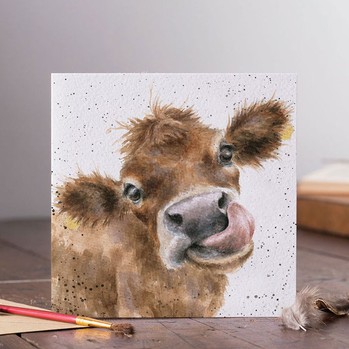 Wrendale Mooooo Greetings Card