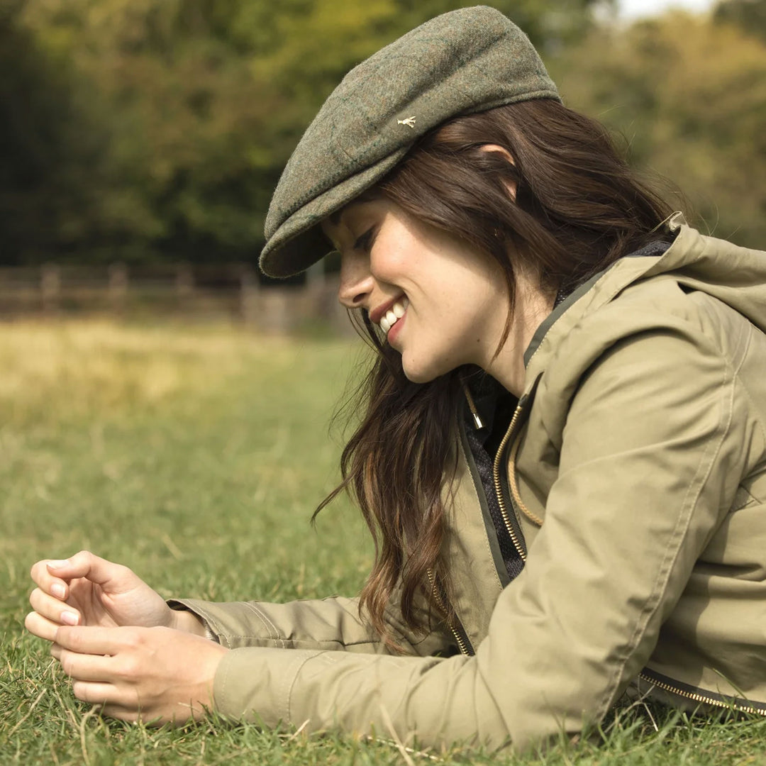 Hicks & Brown Felsham Tweed Baker Boy Cap