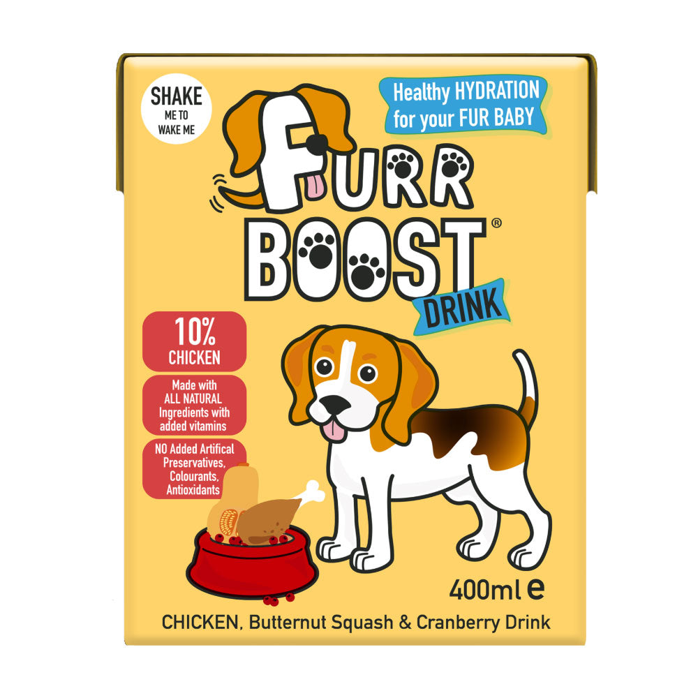 Furr Boost Chicken Butternut Squash and Cranberry Dog Drink