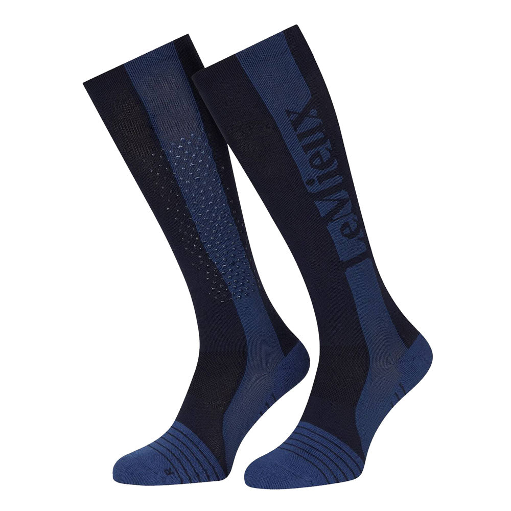 The LeMieux Silicone Performance Socks in Navy#Navy