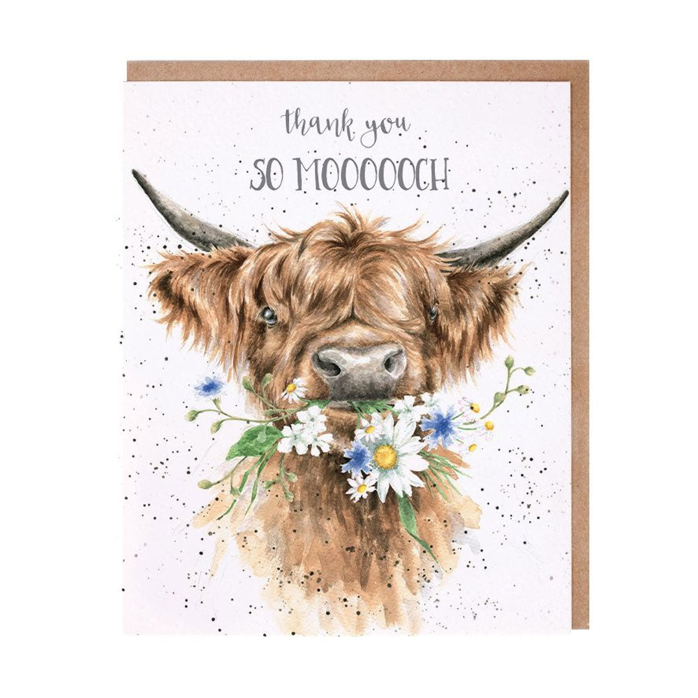 Wrendale So Moooch! Greetings Card