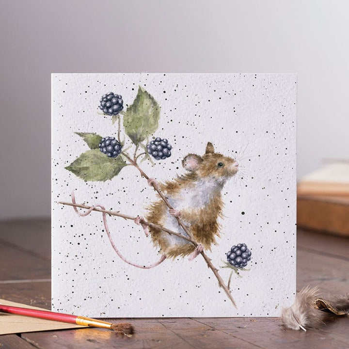 Wrendale Through the Brambles Birthday Card