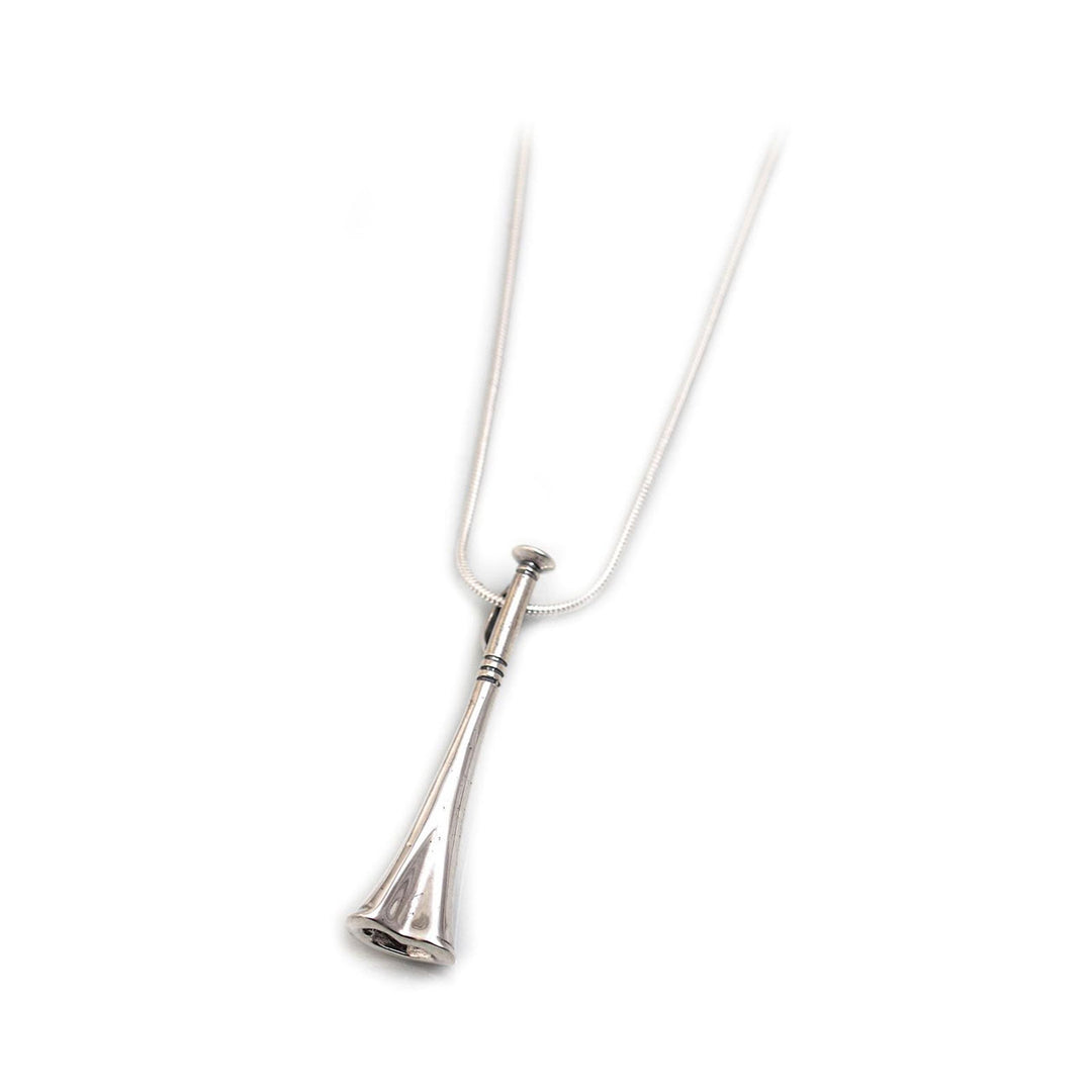 Hiho Silver Hunting Horn Pendant