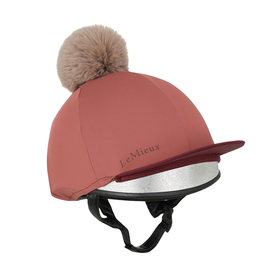 The LeMieux Pom Pom Hat Silk in Orchid#Orchid