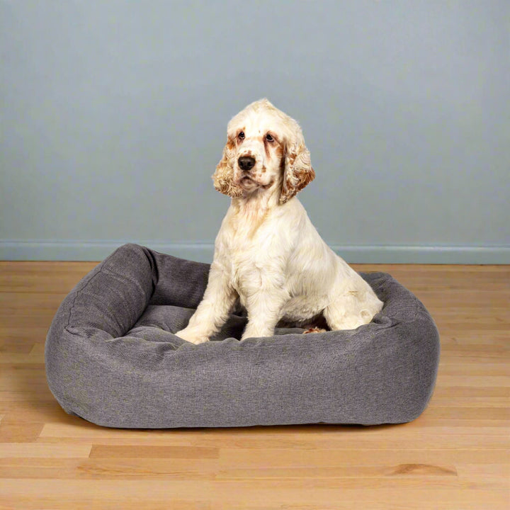 Danish Design Anti-Bac Snuggle Dog Bed#Grey